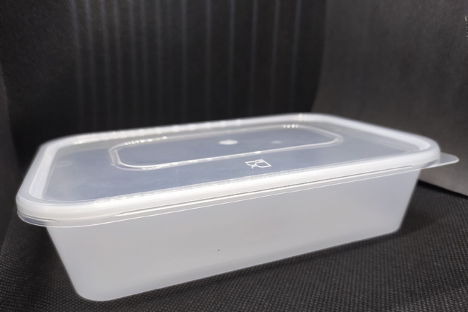 500 CC Food Container Dispo Plastic