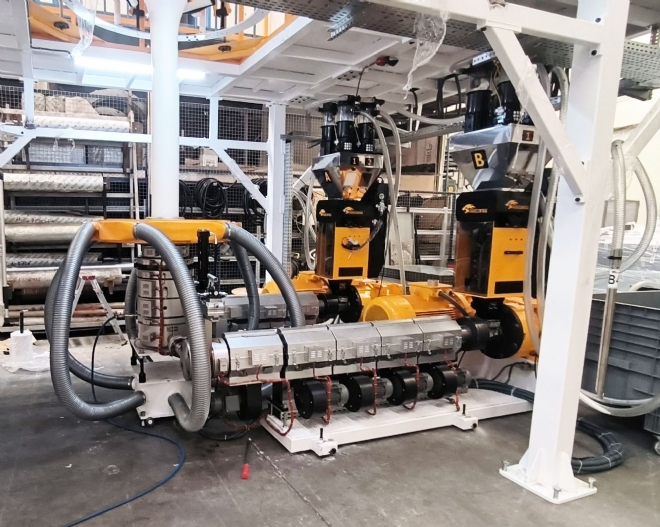 ABA W-1400 Coex Blown Film Machine