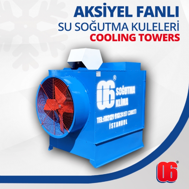 Axial Fan Water Cooling Towers