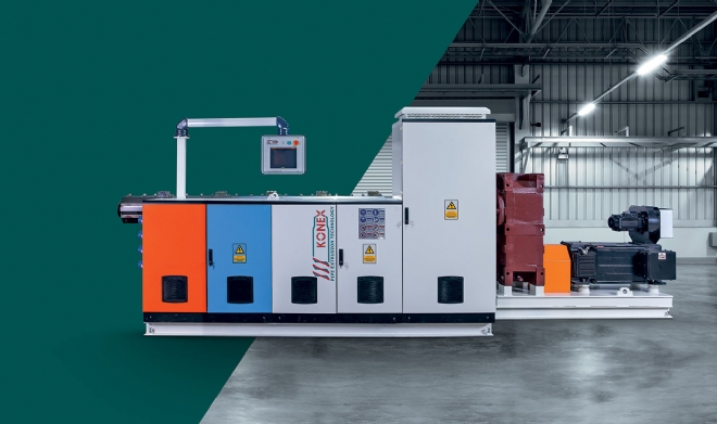 KNX-EX-30/25D Extruder Machine