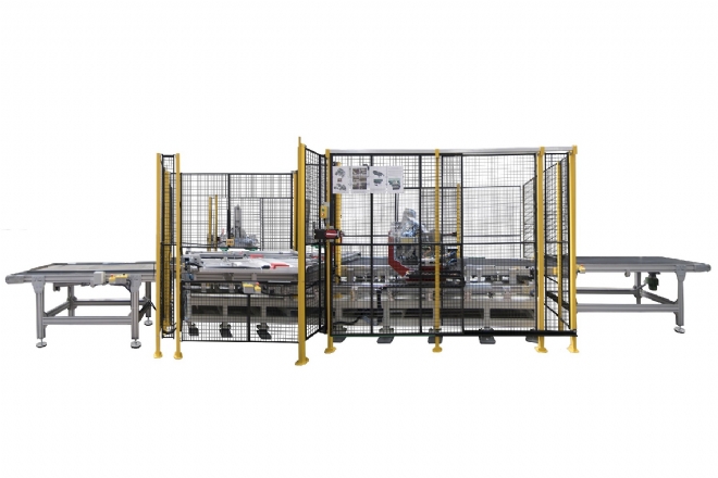 Panel Condenser Mounting Machine