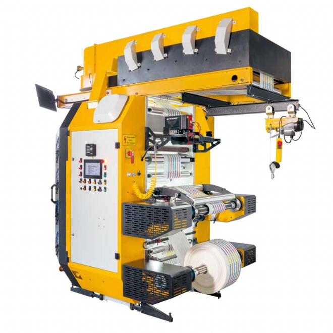 RZMC – 4060-SC – 4 Color Flexo Printing Machine