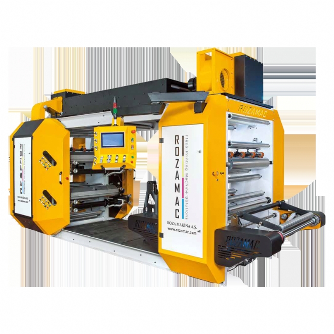 RZMC – 4100 – 4 Color Flexo Printing Machine