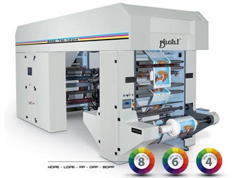 CENTRAL DRUM FLEXO PRINTING MACHINE
