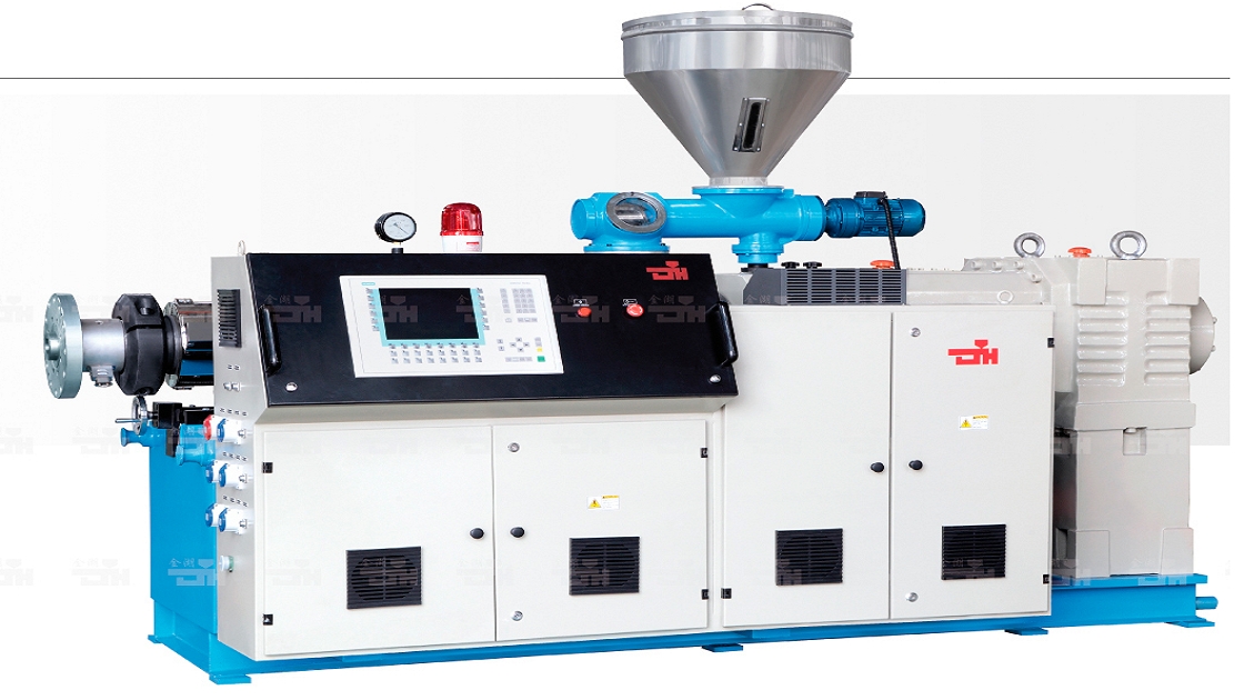 Conical Twin Screw Pipe Extruder