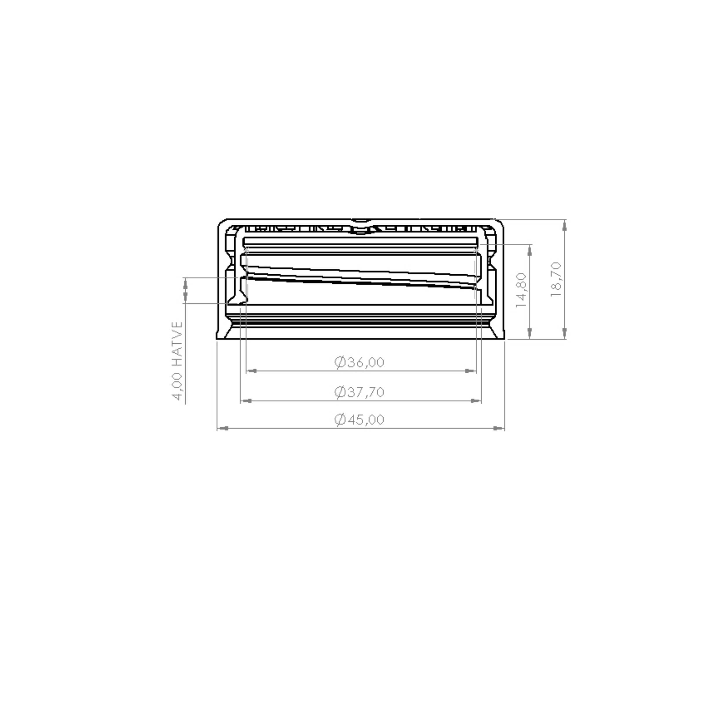 EBF 38-400 Embossed