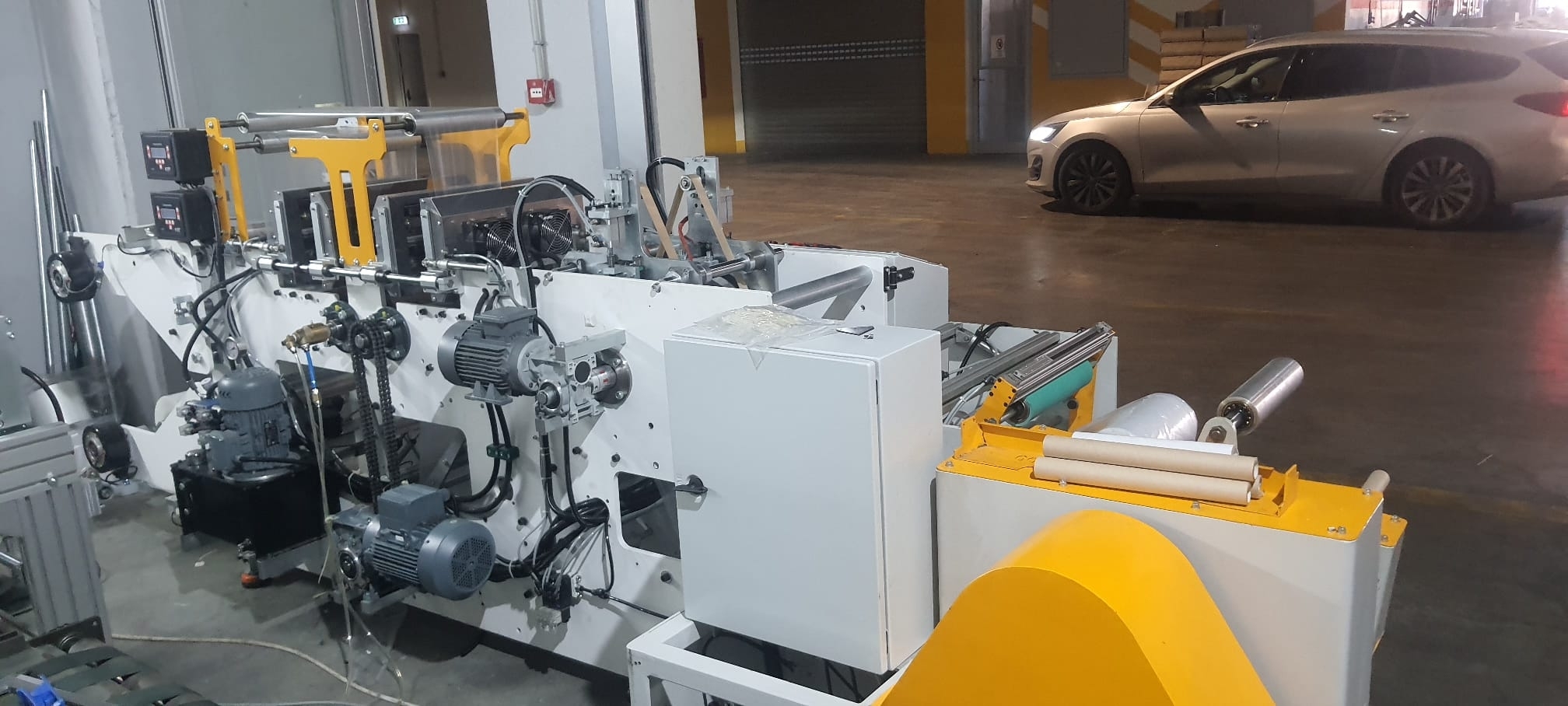 Embossing and Side Welding Machine