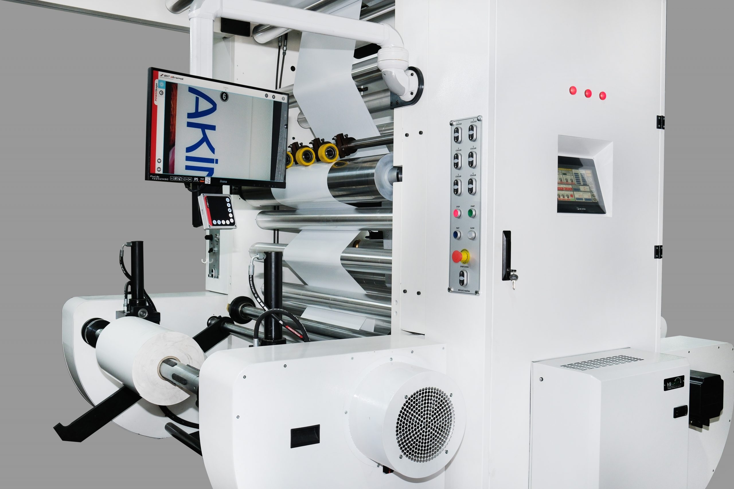 EYM-6 Color Stack Type Flexo Printing Machine