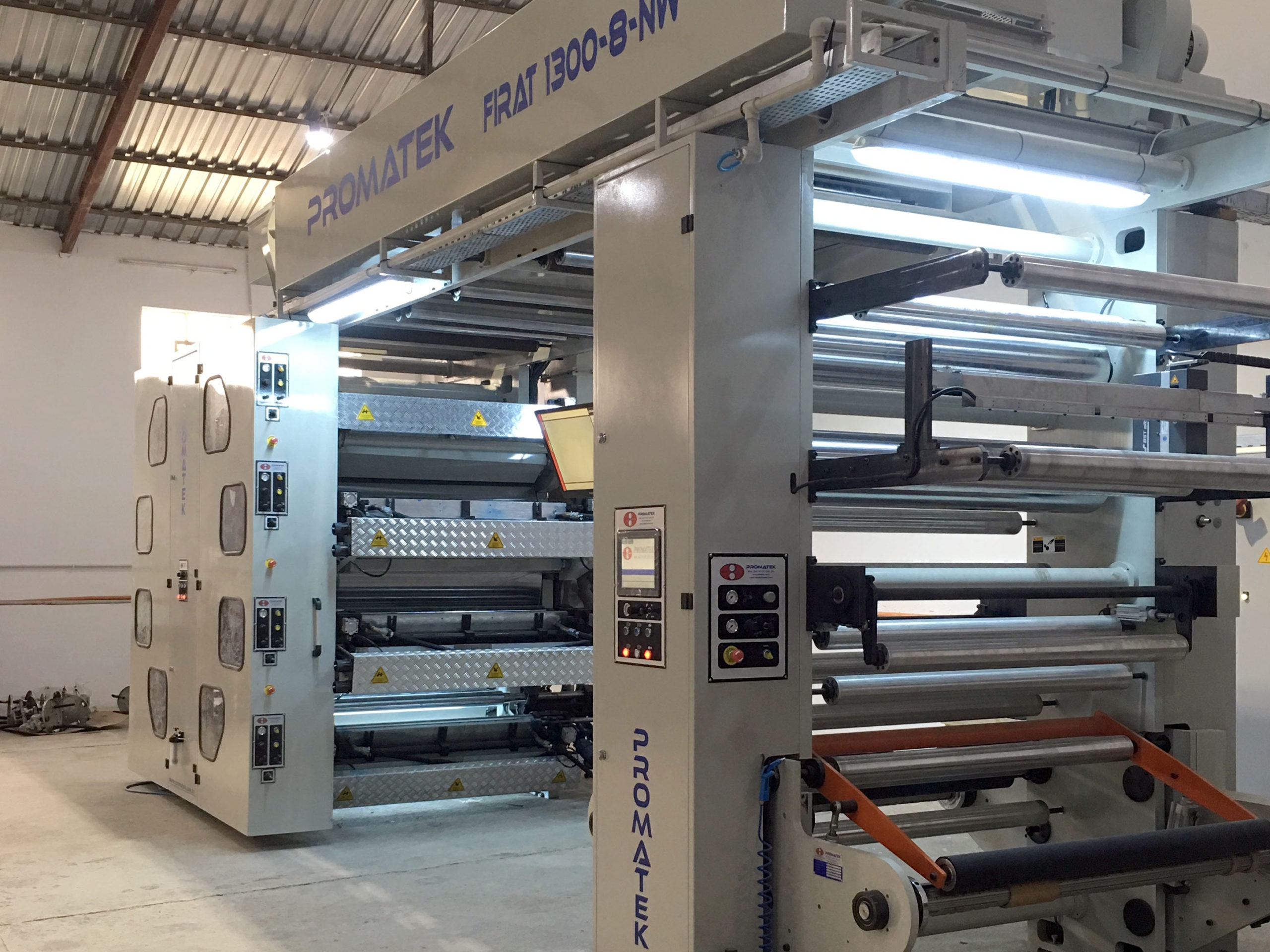 Fırat Series 8 Colors Flexo Printing Machines
