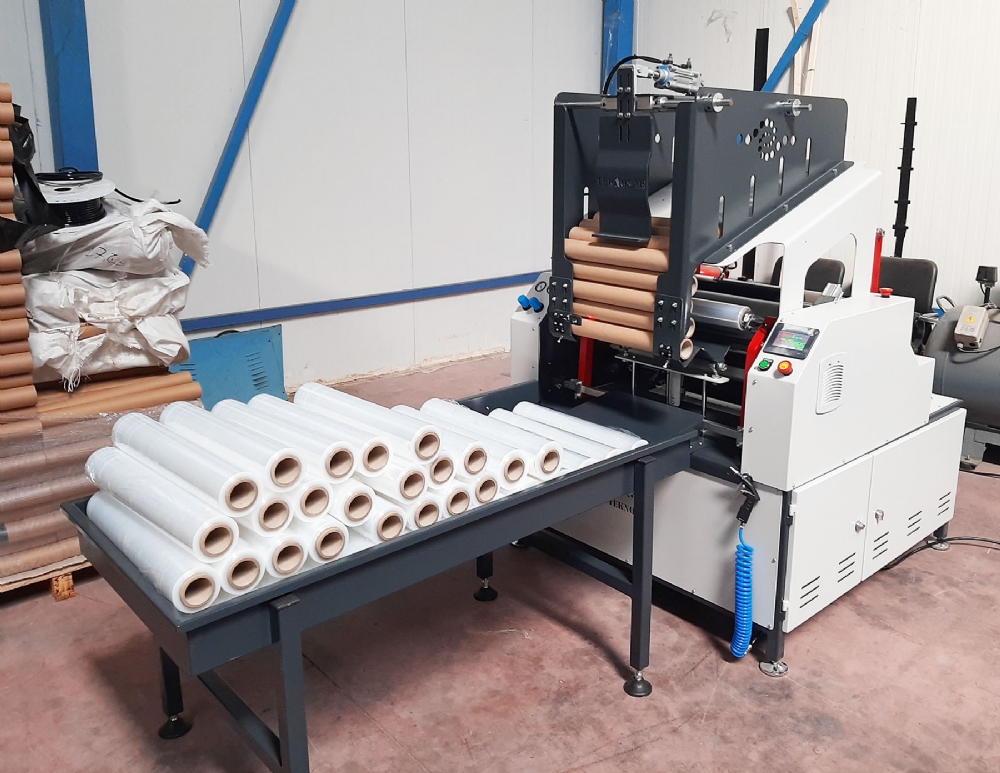Fully Automatic Stretch Wrapping Machine