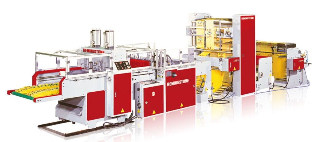 HM-800ST2 / 1000ST2 (2 Line Hot Slicing T-Shirt Bag Cutting Machines)