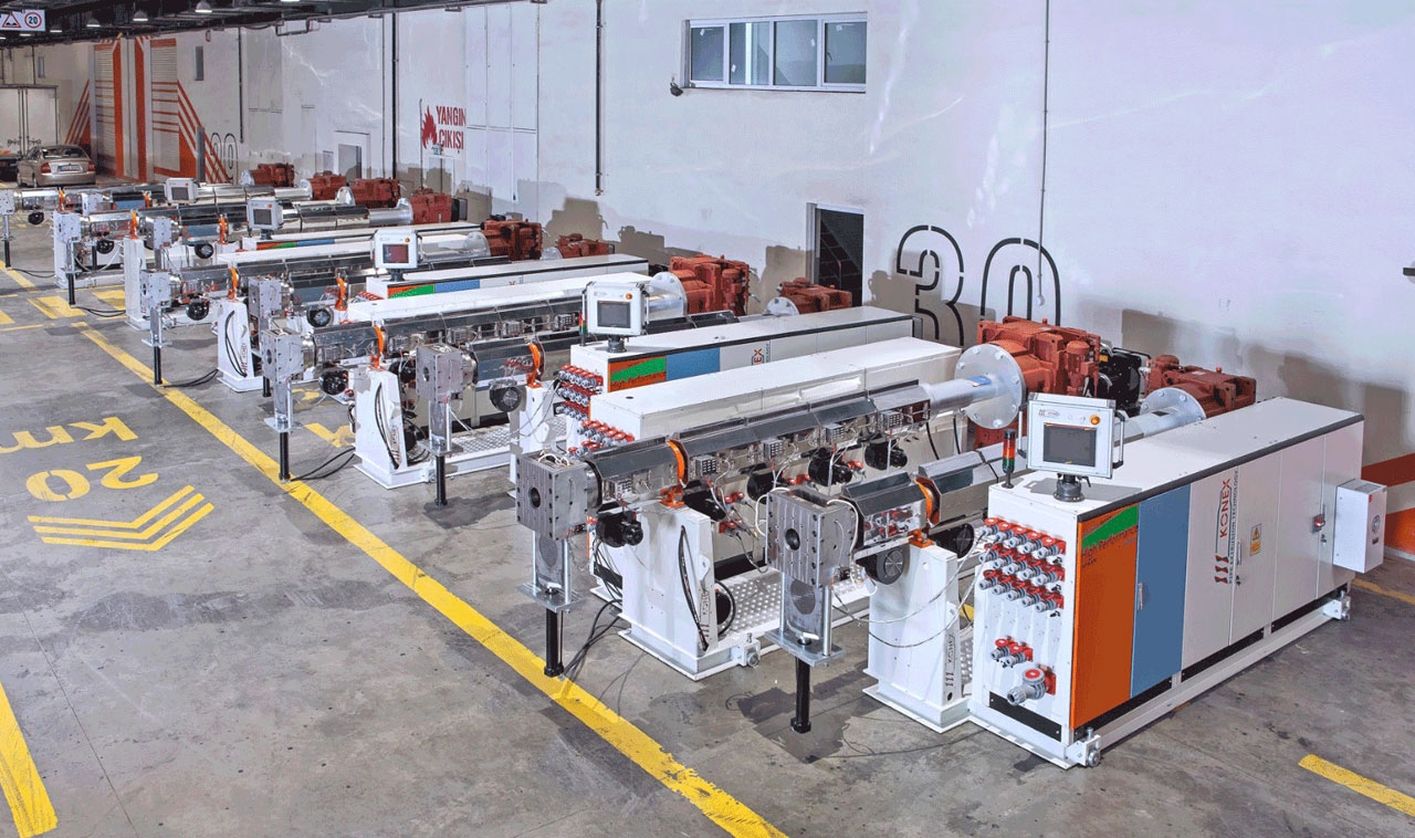 KNX-EX-30/25D Extruder Machine