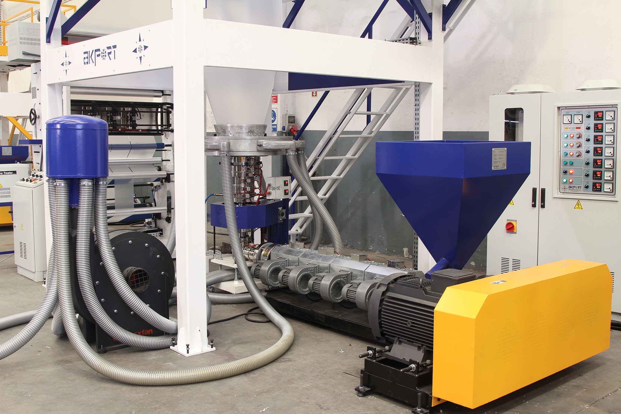 Taurex Mono W-1200 Blown Film Machine